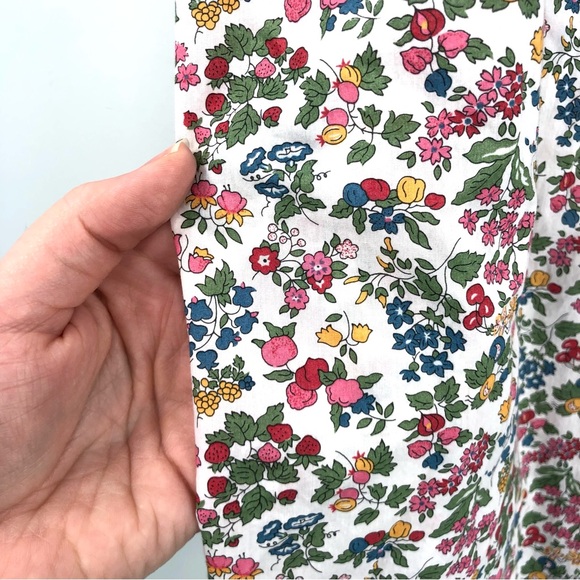 CASEY MARKS Jaime Dress in Summer Orchard 100% Cotton Sundress NYC Floral Fruits - Picture 3 of 9